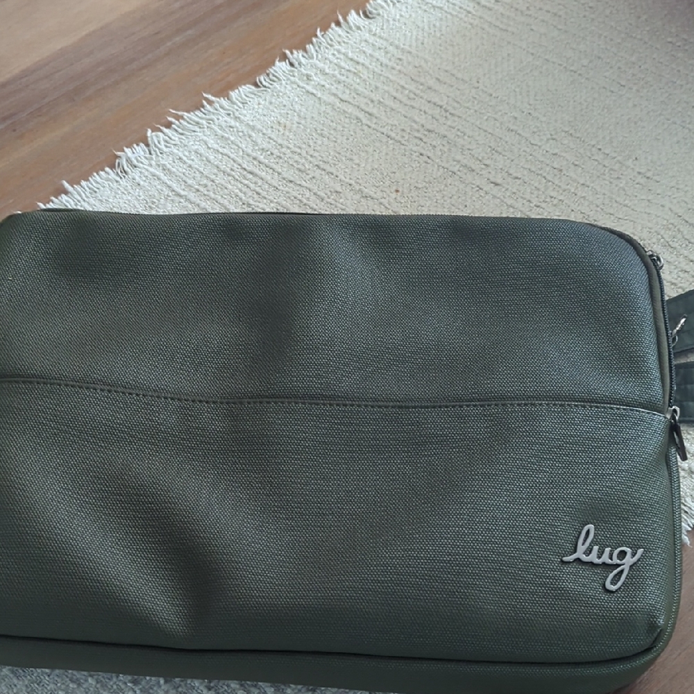 Lug Unisex Forest Green Messenger Bag